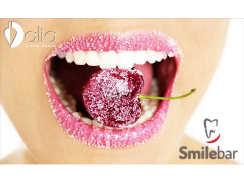 SmileBar dantų balinimas be peroksido